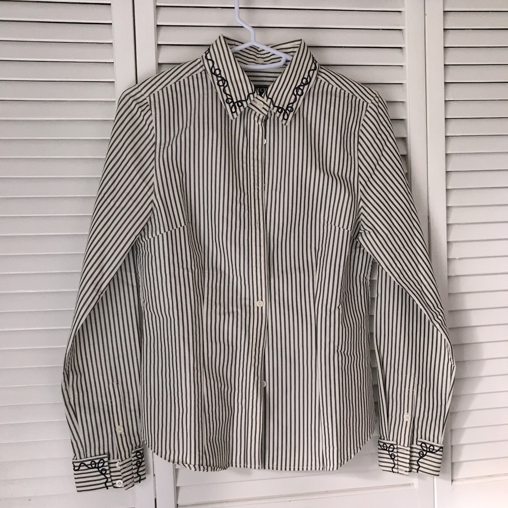 Prich women’s shirt 0p stripped preppy style